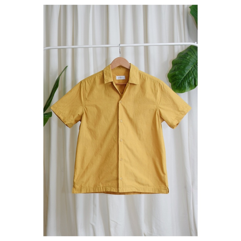 SATURDAYS NYC Camp Collar Sleeve Shirt